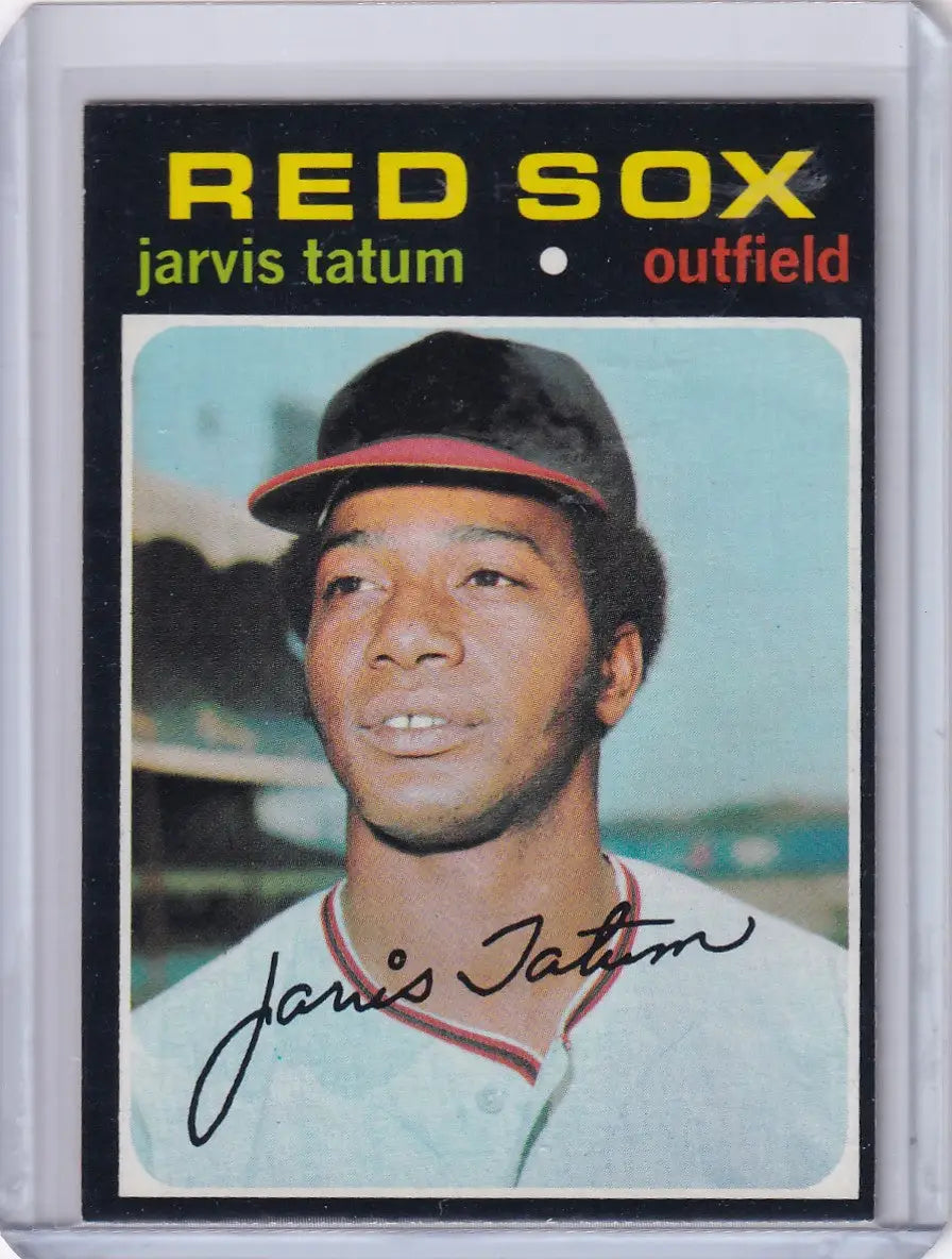 1971 Topps Baseball #159 Jarvis Tatum - Boston Red Sox