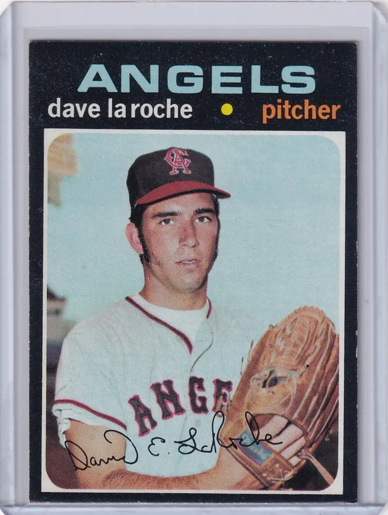 1971 Topps Baseball #174 Dave LaRoche - California Angels RC