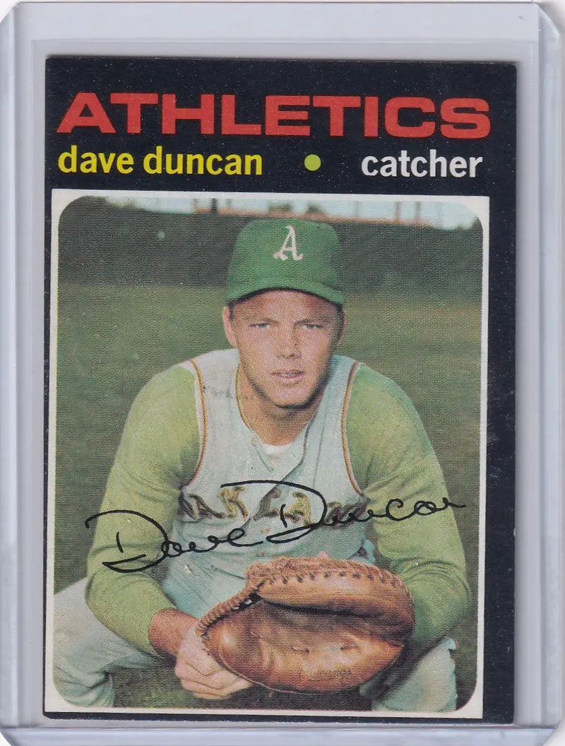 1971 Topps Baseball #178 Dave Duncan - Oakland Athletics