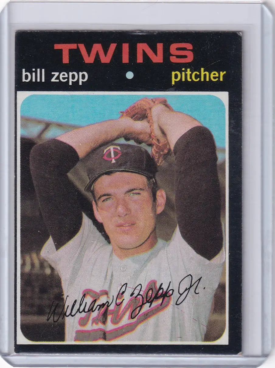 1971 Topps Baseball #271 Bill Zepp - Minnesota Twins