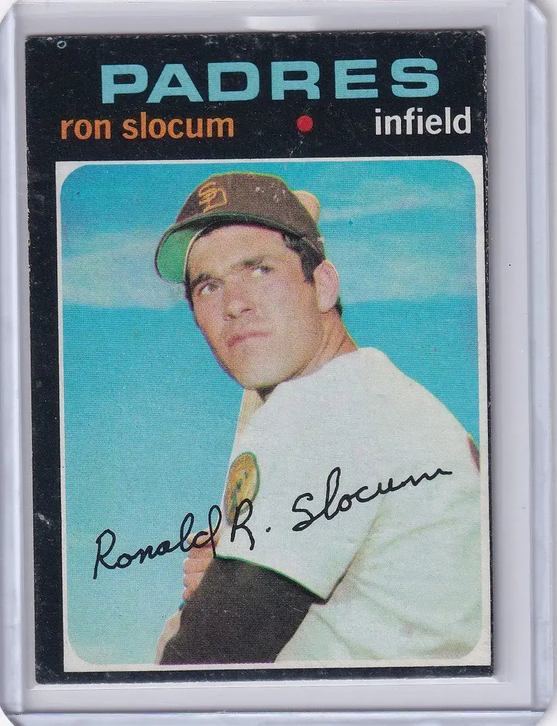 1971 Topps Baseball #274 Ron Slocum - San Diego Padres