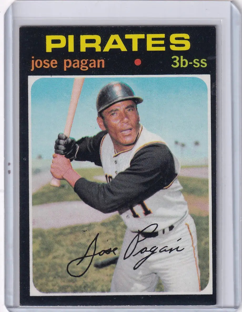 1971 Topps Baseball #282 Jose Pagan - Pittsburgh Pirates