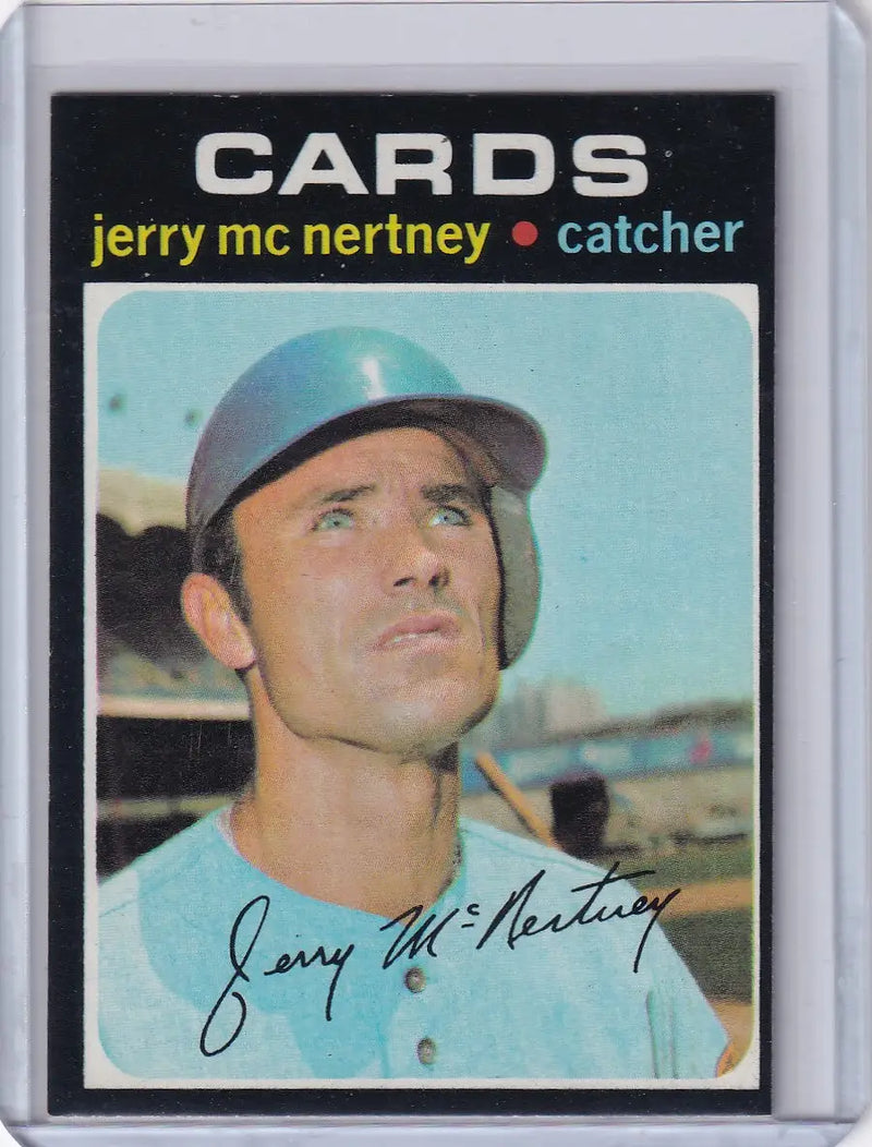 1971 Topps Baseball #286 Jerry McNertney - St. Louis Cardinals
