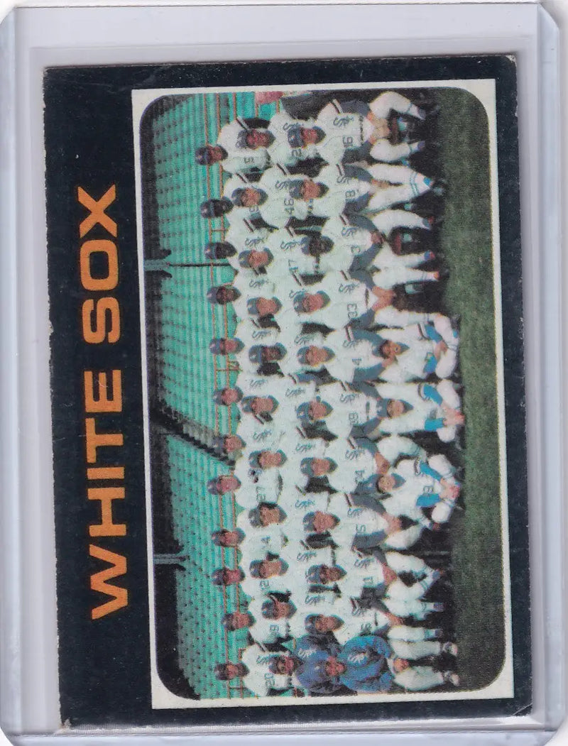 1971 Topps Baseball #289 Chicago White Sox Team