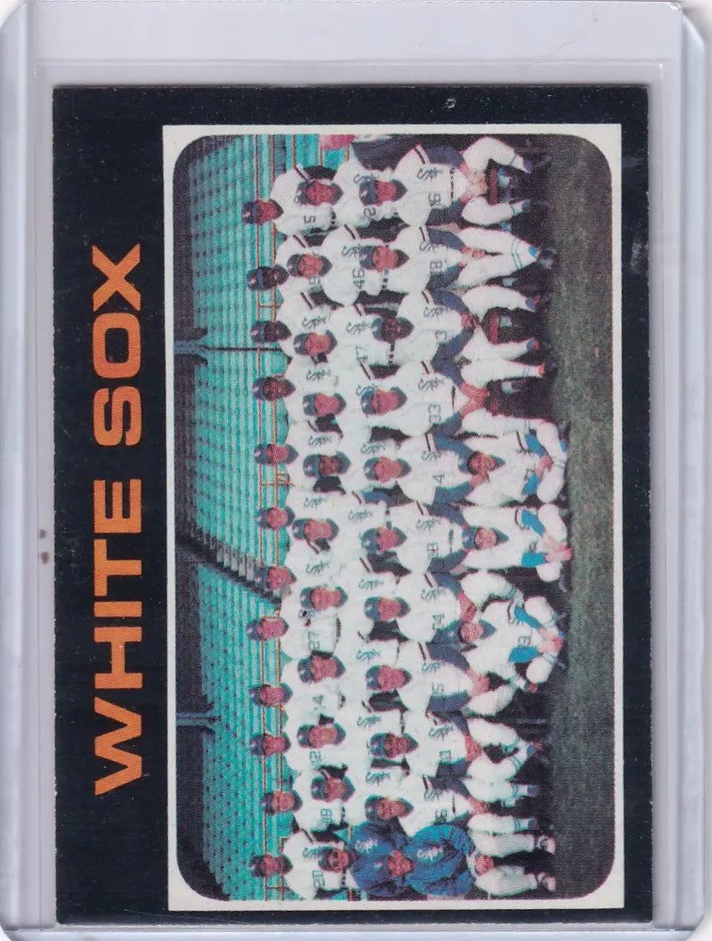 1971 Topps Baseball #289 Chicago White Sox Team
