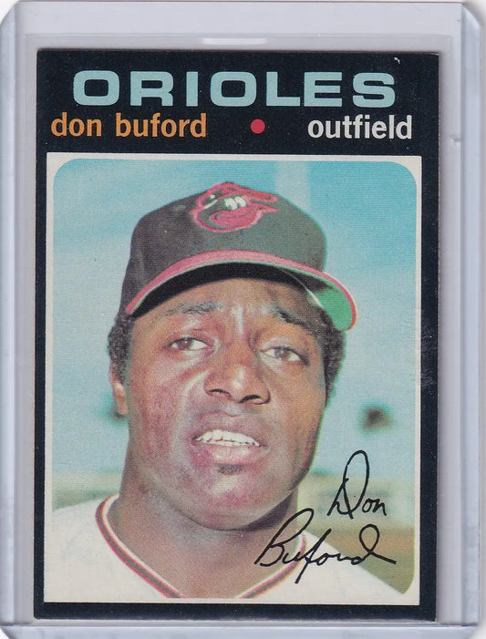1971 Topps Baseball #29 Don Buford - Baltimore Orioles - Baseball Card Single