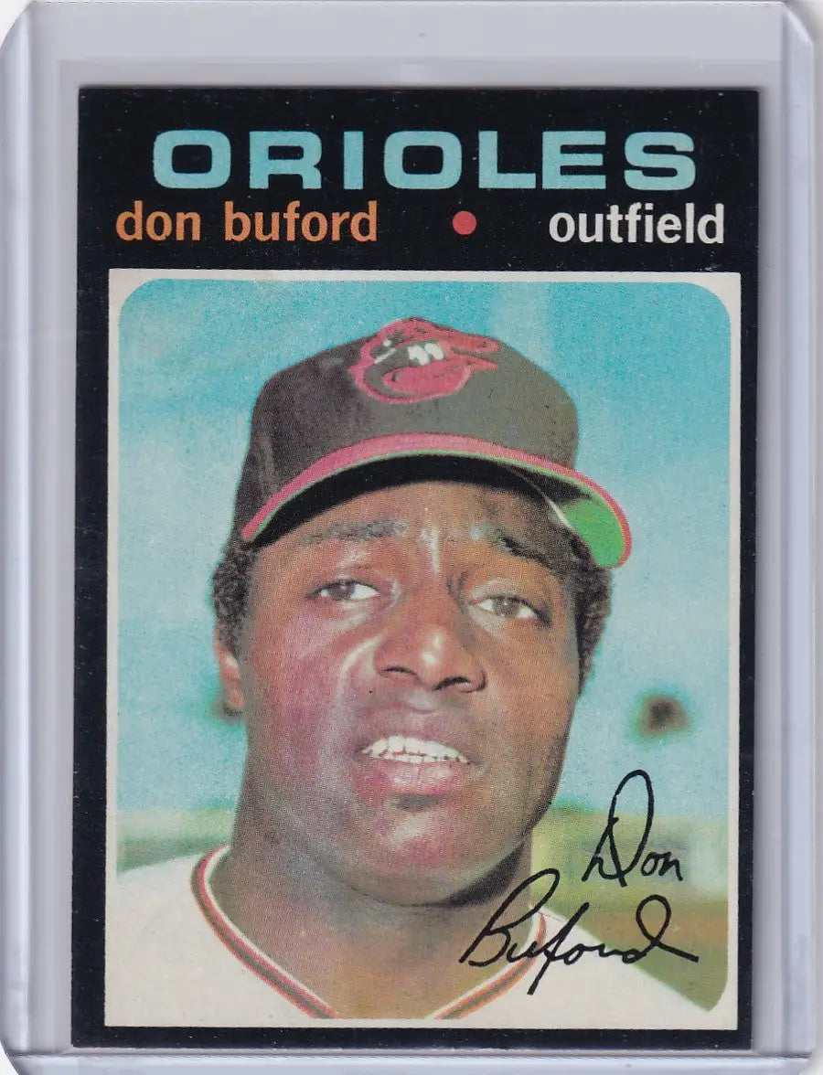 1971 Topps Baseball #29 Don Buford - Baltimore Orioles