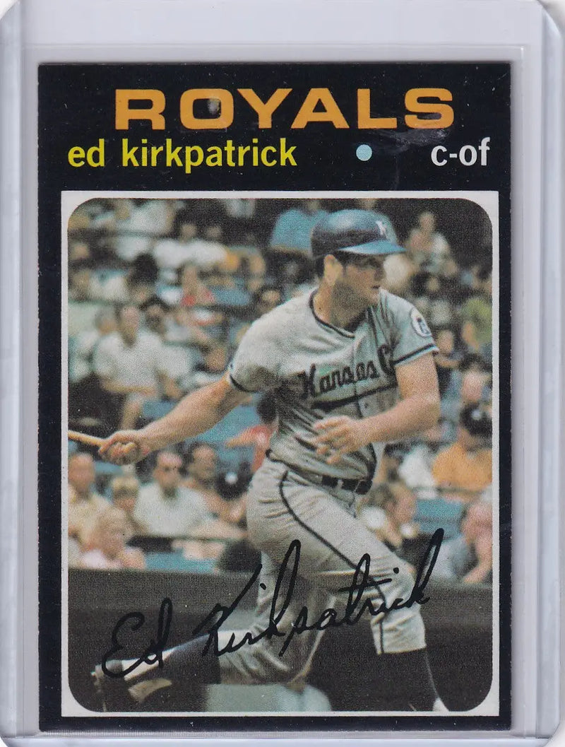 1971 Topps Baseball #299 Ed Kirkpatrick - Kansas City Royals
