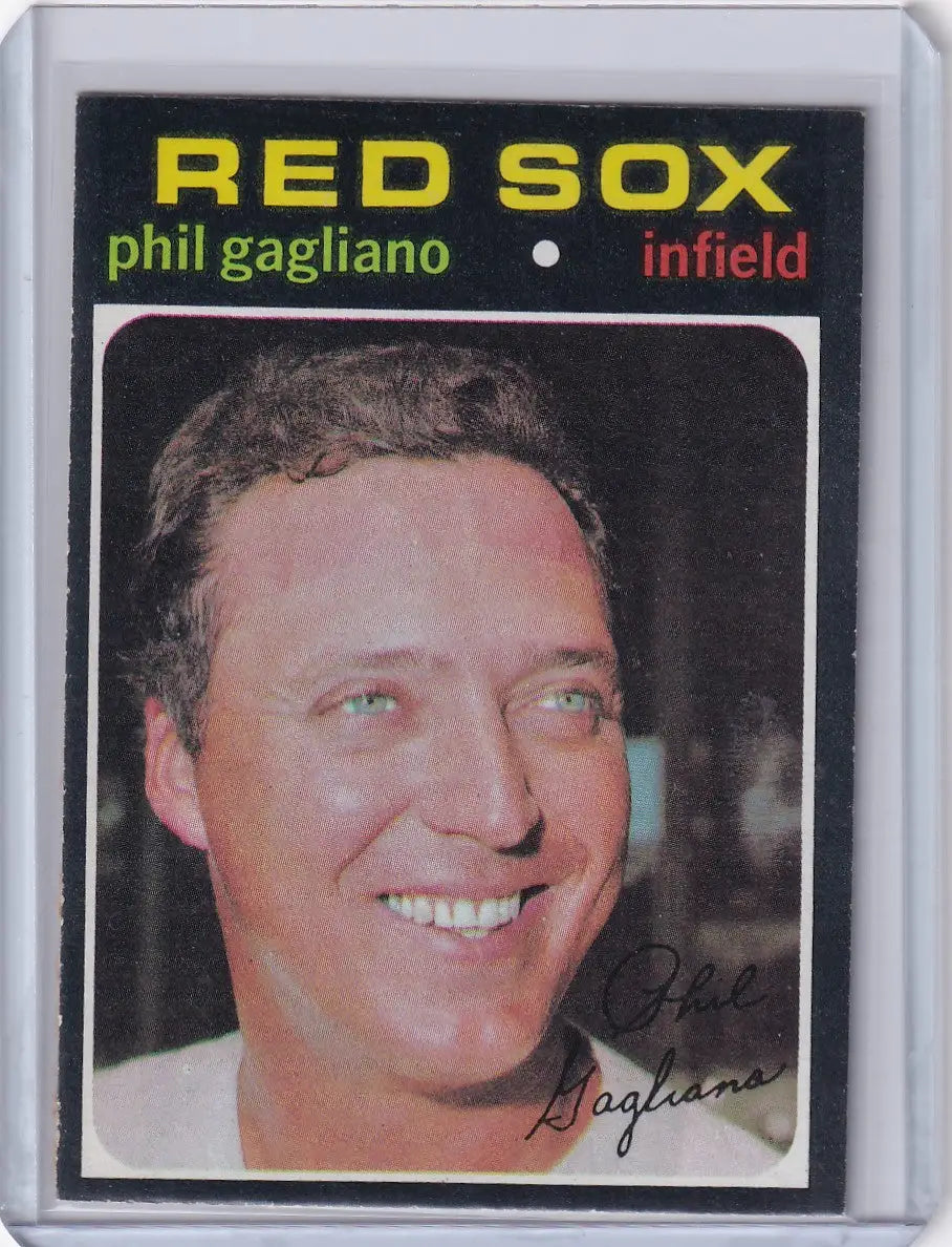 1971 Topps Baseball #302 Phil Gagliano - Boston Red Sox