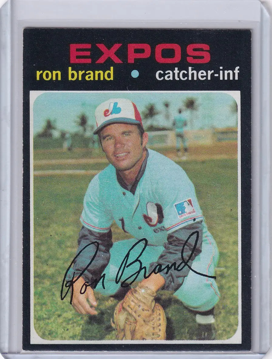 1971 Topps Baseball #304 Ron Brand - Montreal Expos