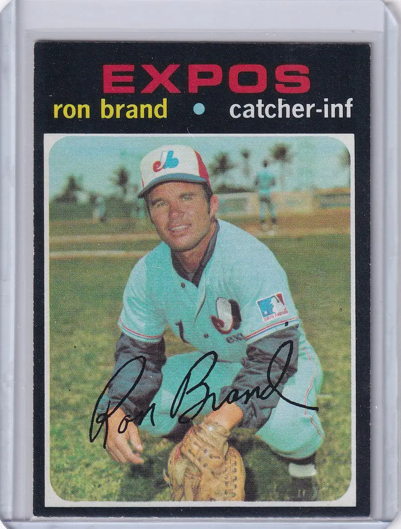 1971 Topps Baseball #304 Ron Brand - Montreal Expos