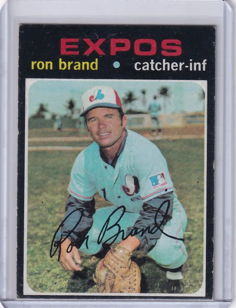 1971 Topps Baseball #304 Ron Brand - Montreal Expos