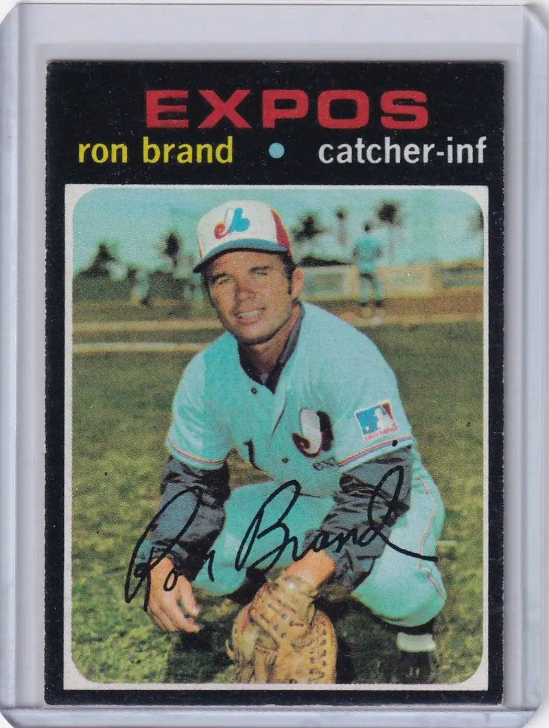 1971 Topps Baseball #304 Ron Brand - Montreal Expos
