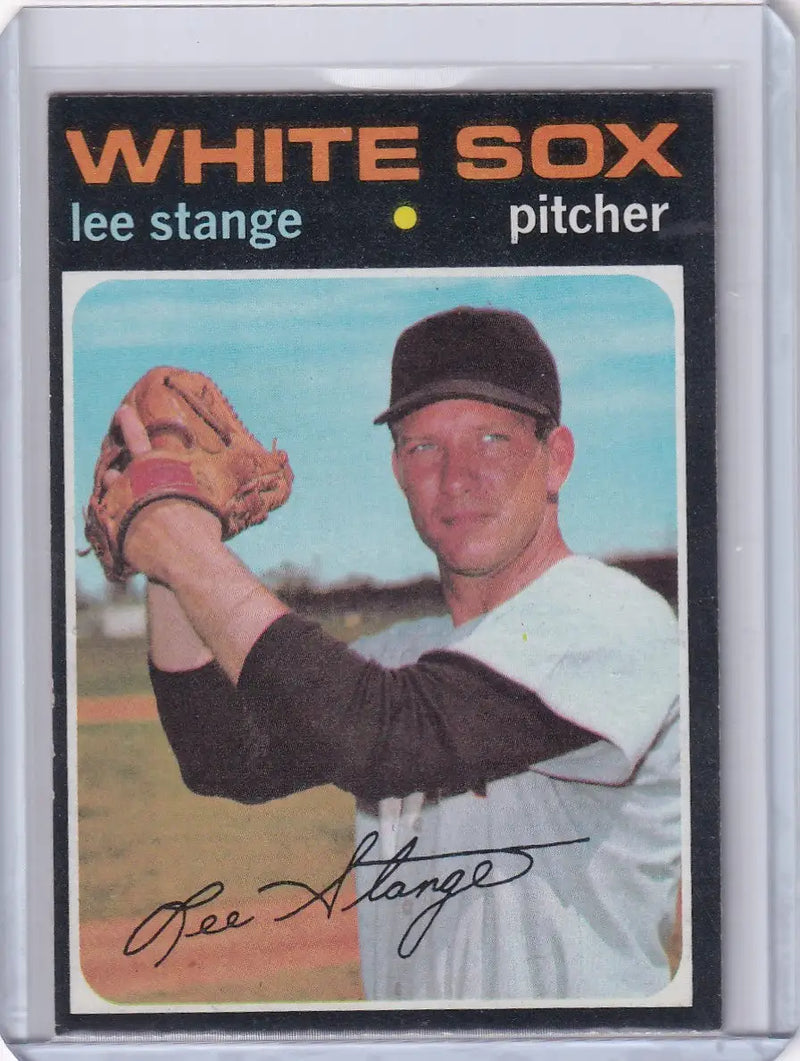 1971 Topps Baseball #311 Lee Stange - Chicago White Sox