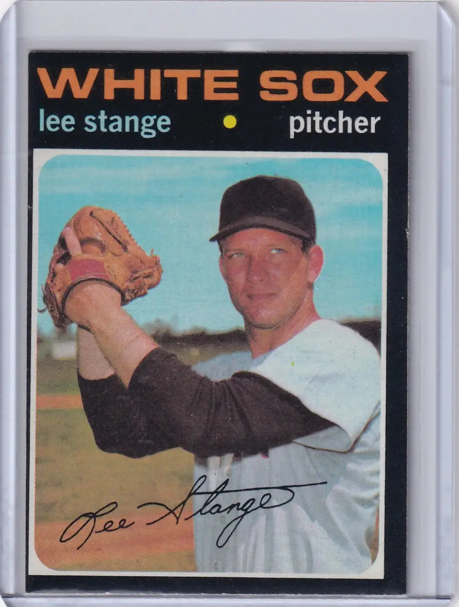 1971 Topps Baseball #311 Lee Stange - Chicago White Sox