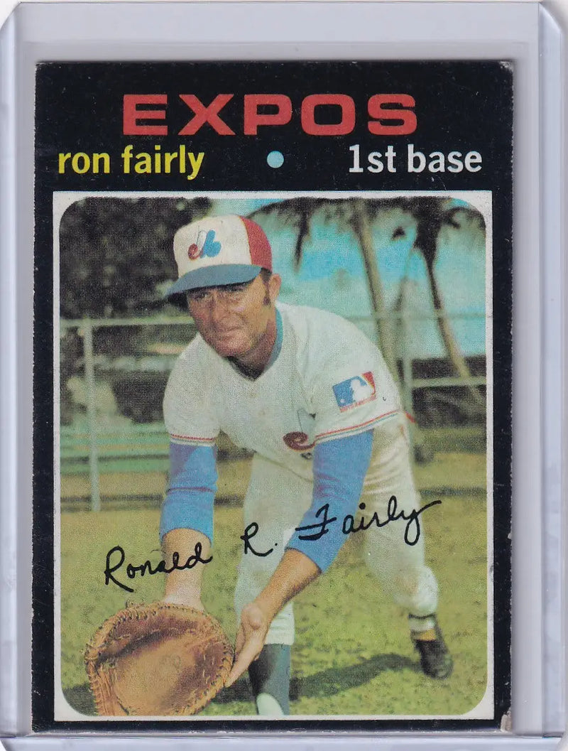 1971 Topps Baseball #315 Ron Fairly - Montreal Expos