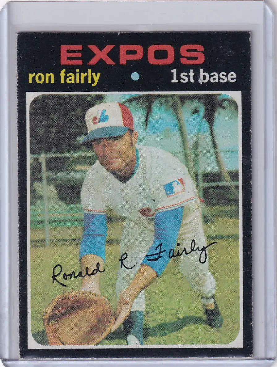 1971 Topps Baseball #315 Ron Fairly - Montreal Expos