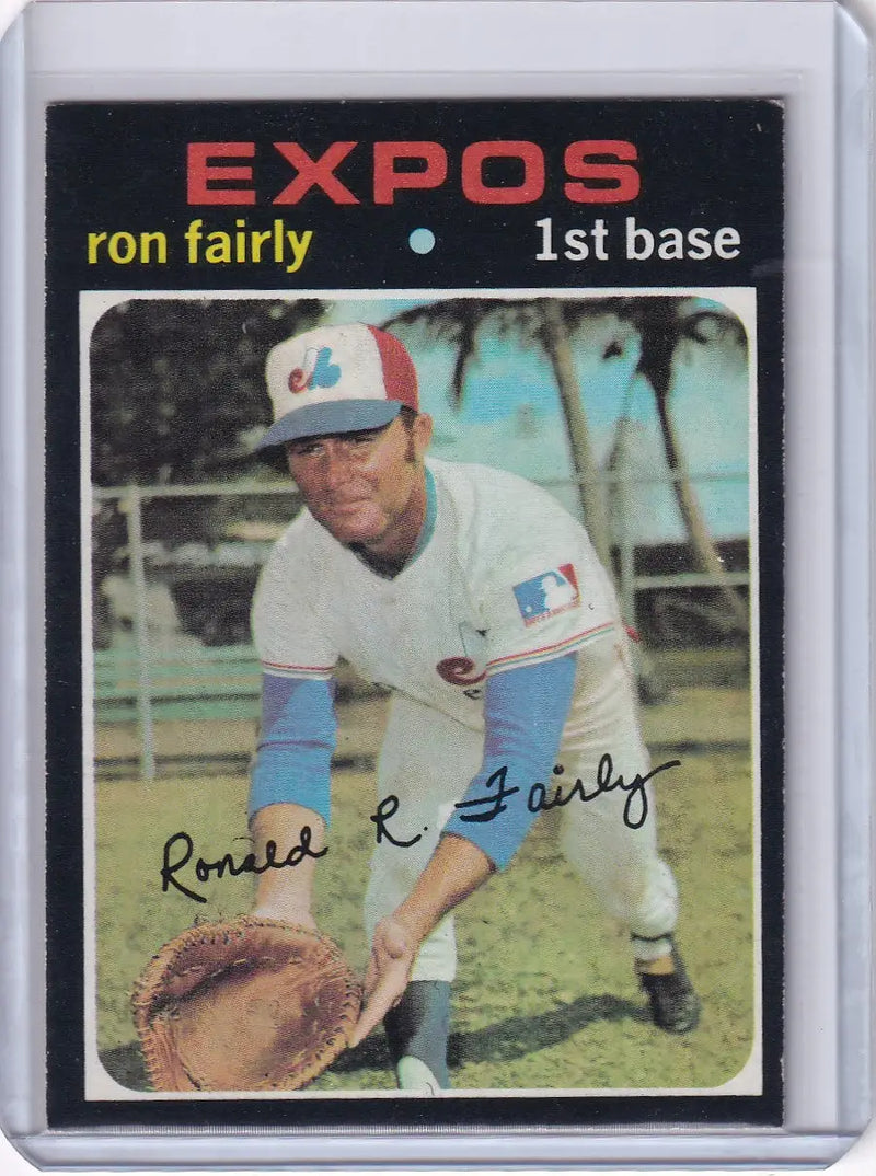 1971 Topps Baseball #315 Ron Fairly - Montreal Expos