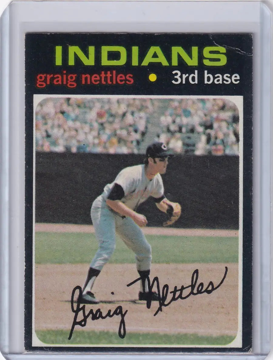 1971 Topps Baseball #324 Graig Nettles - Cleveland Indians