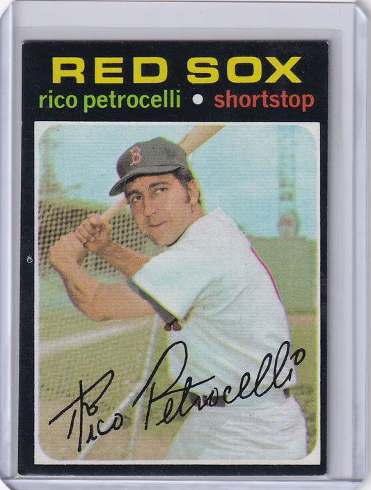 1971 Topps Baseball #340 Rico Petrocelli - Boston Red Sox - Baseball Card Single