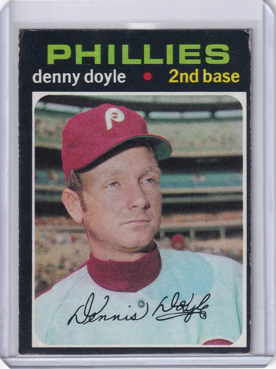 1971 Topps Baseball #352 Denny Doyle - Philadelphia Phillies
