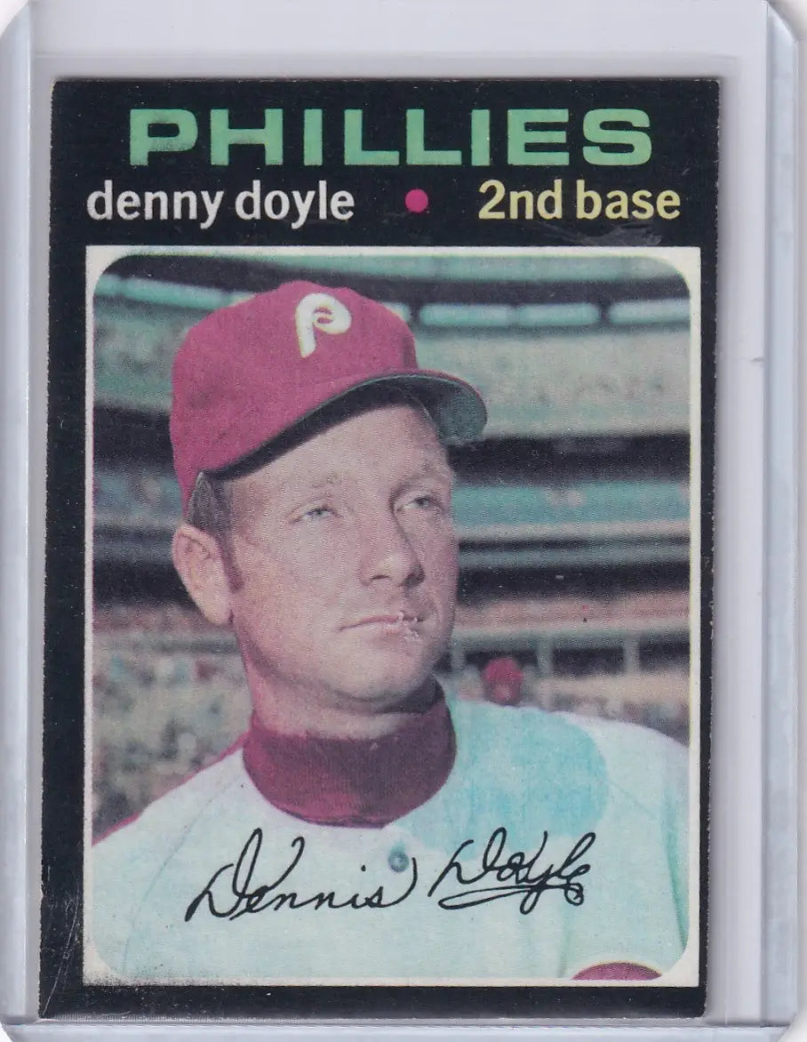 1971 Topps Baseball #352 Denny Doyle - Philadelphia Phillies