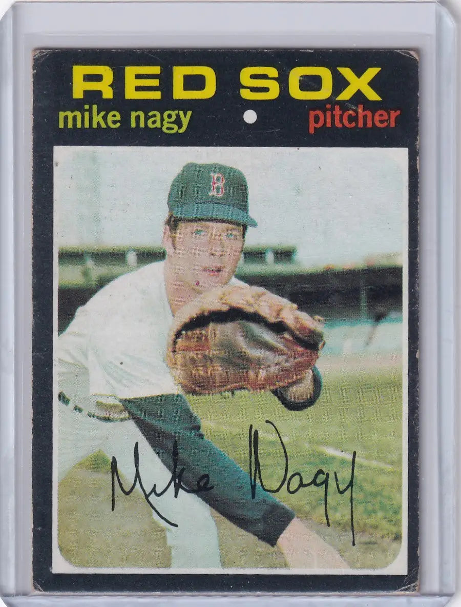 1971 Topps Baseball #363 Mike Nagy - Boston Red Sox