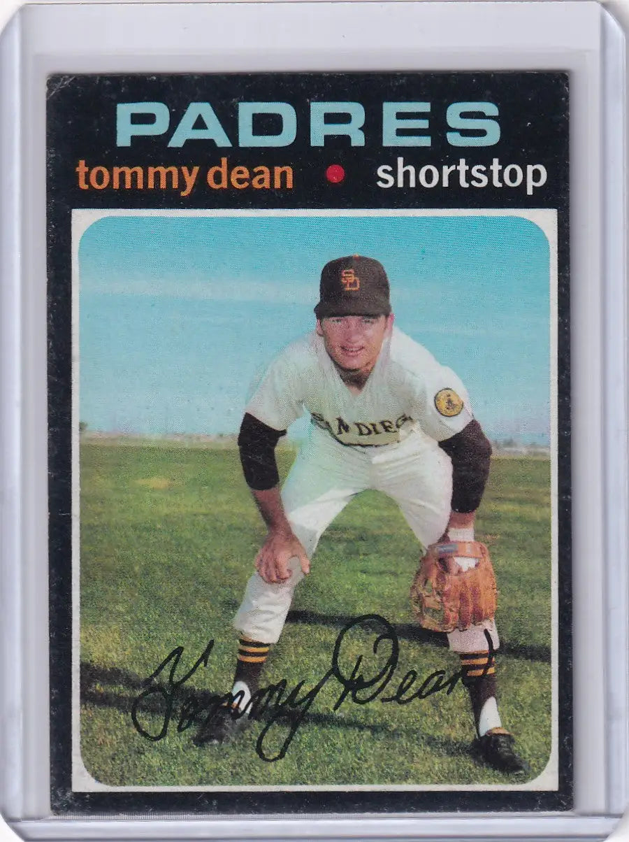 1971 Topps Baseball #364 Tommy Dean - San Diego Padres