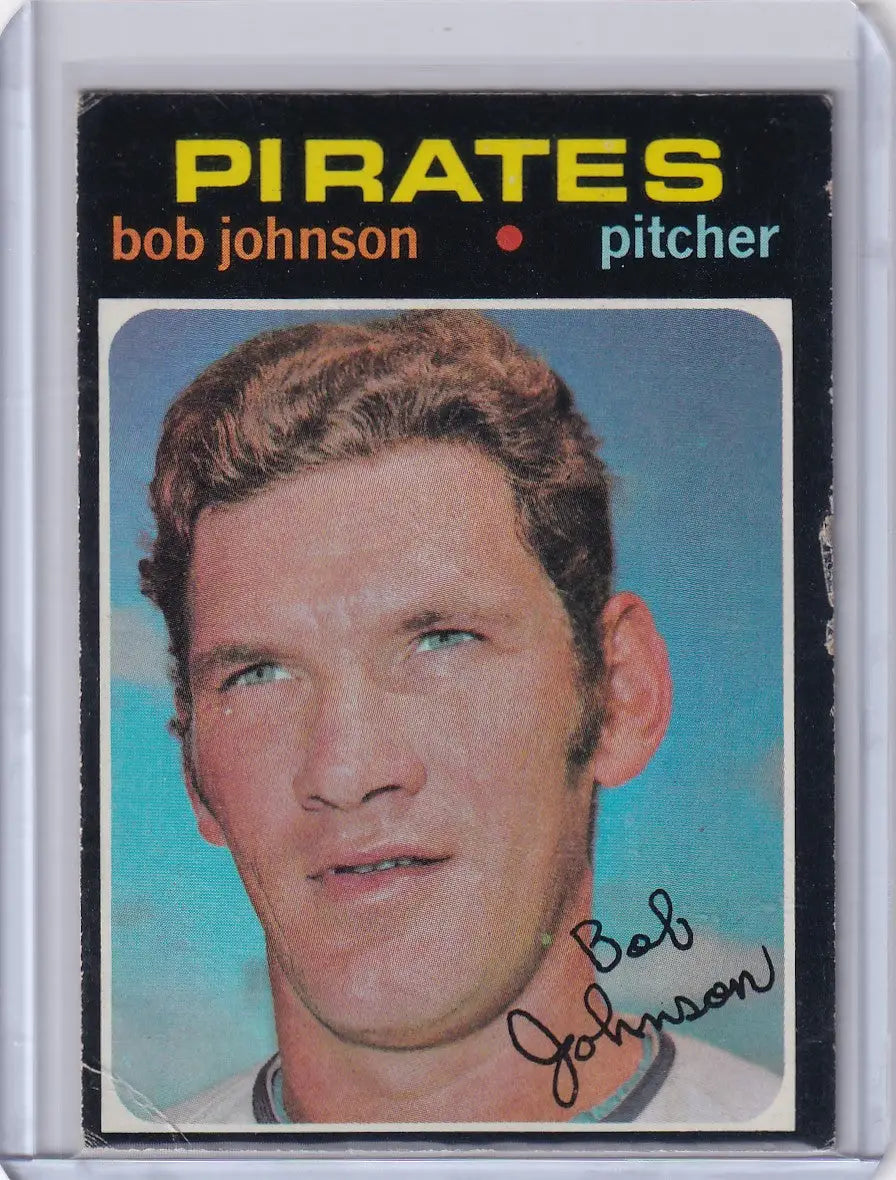1971 Topps Baseball #365 Bob Johnson - Pittsburgh Pirates