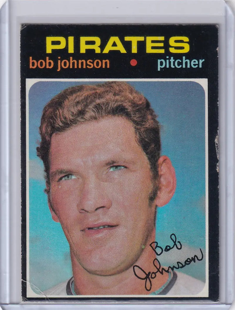 1971 Topps Baseball #365 Bob Johnson - Pittsburgh Pirates