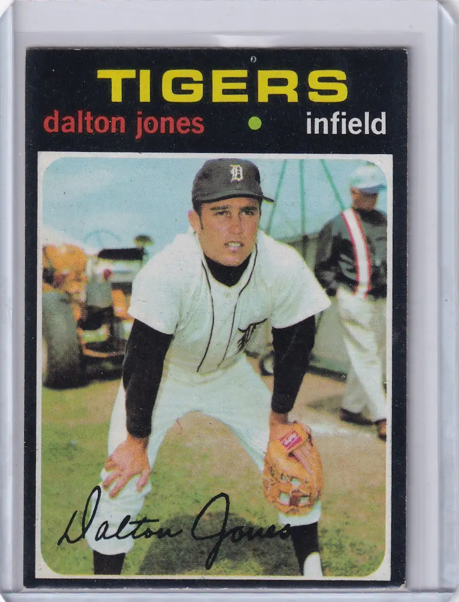 1971 Topps Baseball #367 Dalton Jones - Detroit Tigers