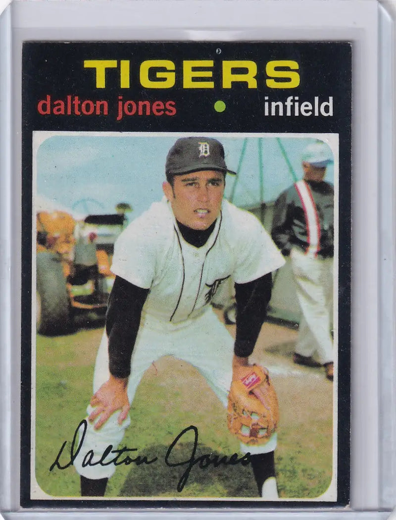 1971 Topps Baseball #367 Dalton Jones - Detroit Tigers