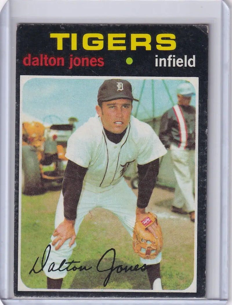1971 Topps Baseball #367 Dalton Jones - Detroit Tigers