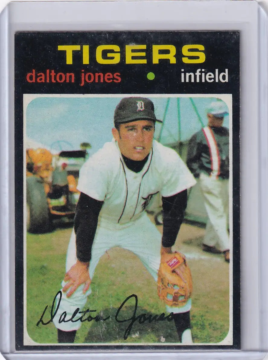 1971 Topps Baseball #367 Dalton Jones - Detroit Tigers