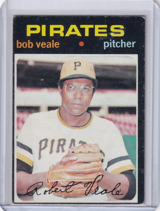 1971 Topps Baseball #368 Bob Veale - Pittsburgh Pirates - Baseball Card Single