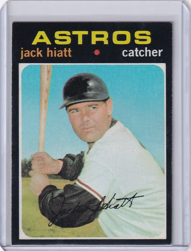 1971 Topps Baseball #371 Jack Hiatt - Houston Astros