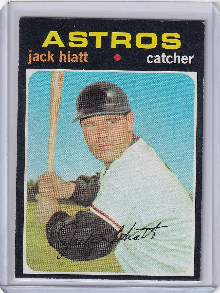 1971 Topps Baseball #371 Jack Hiatt - Houston Astros