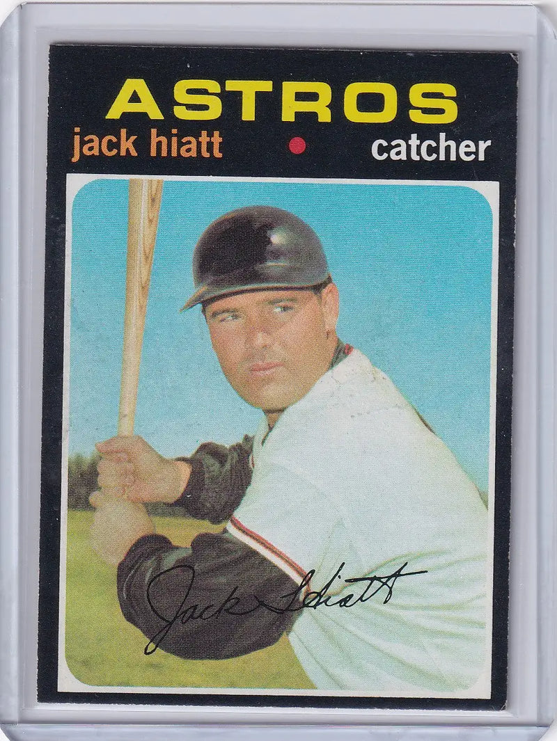 1971 Topps Baseball #371 Jack Hiatt - Houston Astros