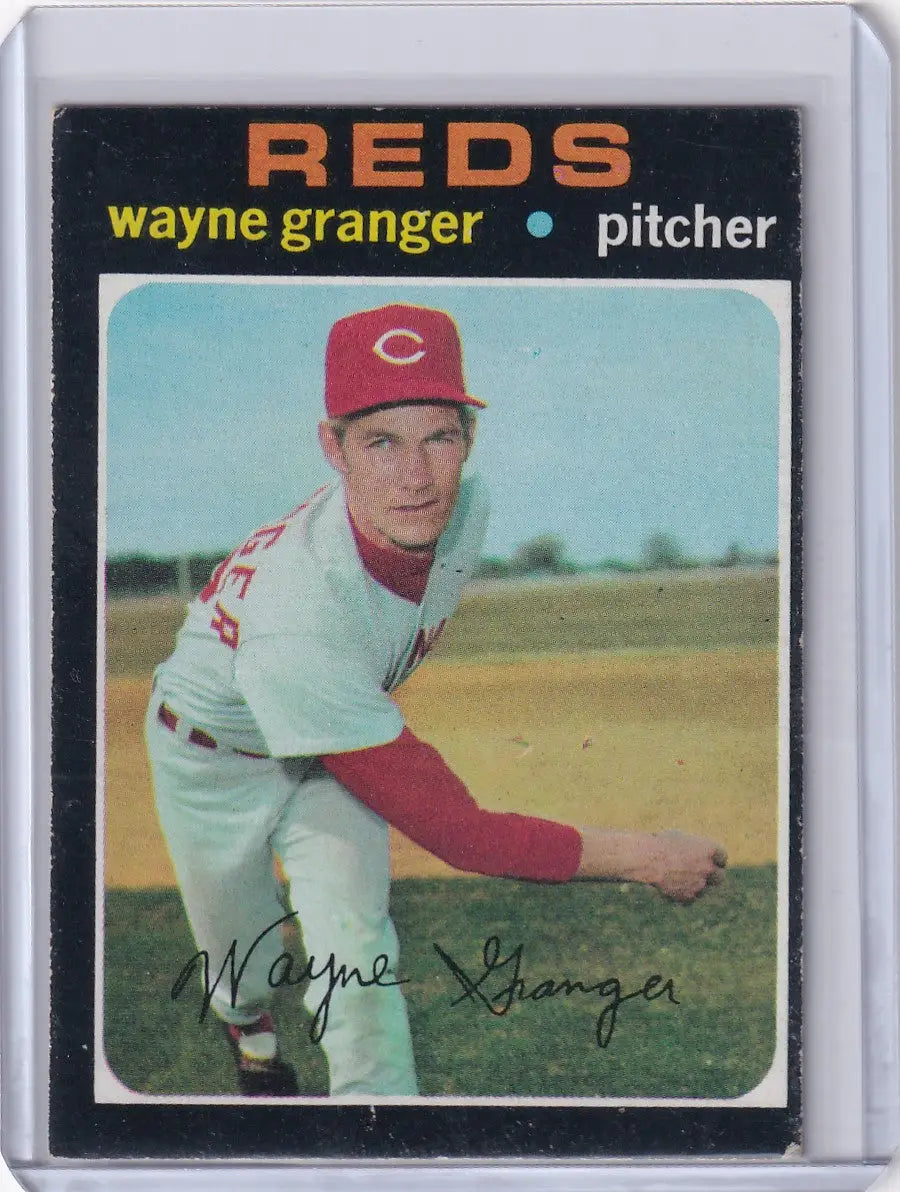 1971 Topps Baseball #379 Wayne Granger - Cincinnati Reds