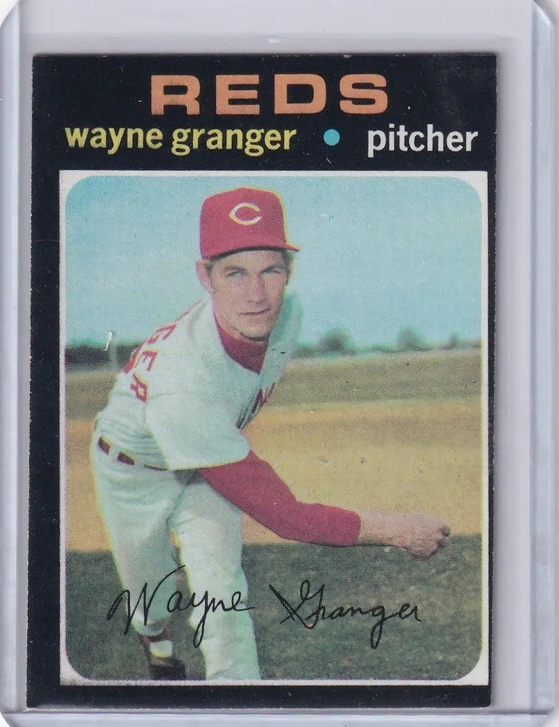 1971 Topps Baseball #379 Wayne Granger - Cincinnati Reds