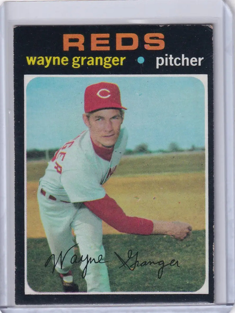 1971 Topps Baseball #379 Wayne Granger - Cincinnati Reds