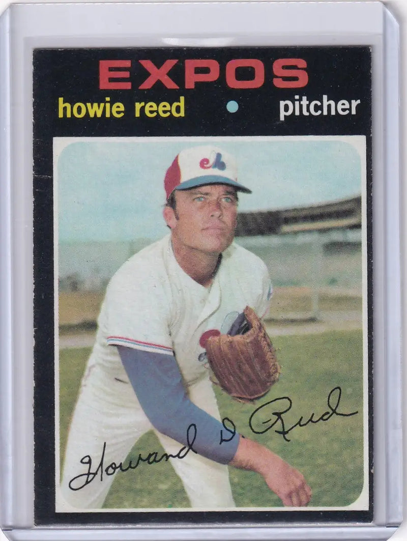 1971 Topps Baseball #398 Howie Reed - Montreal Expos