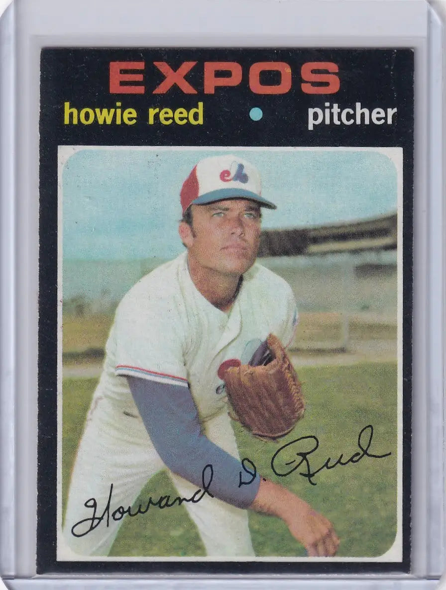 1971 Topps Baseball #398 Howie Reed - Montreal Expos