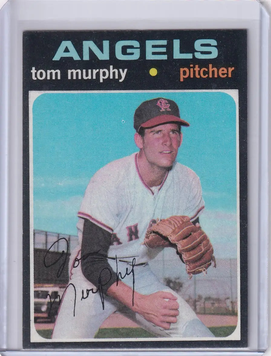 1971 Topps Baseball #401 Tom Murphy - California Angels