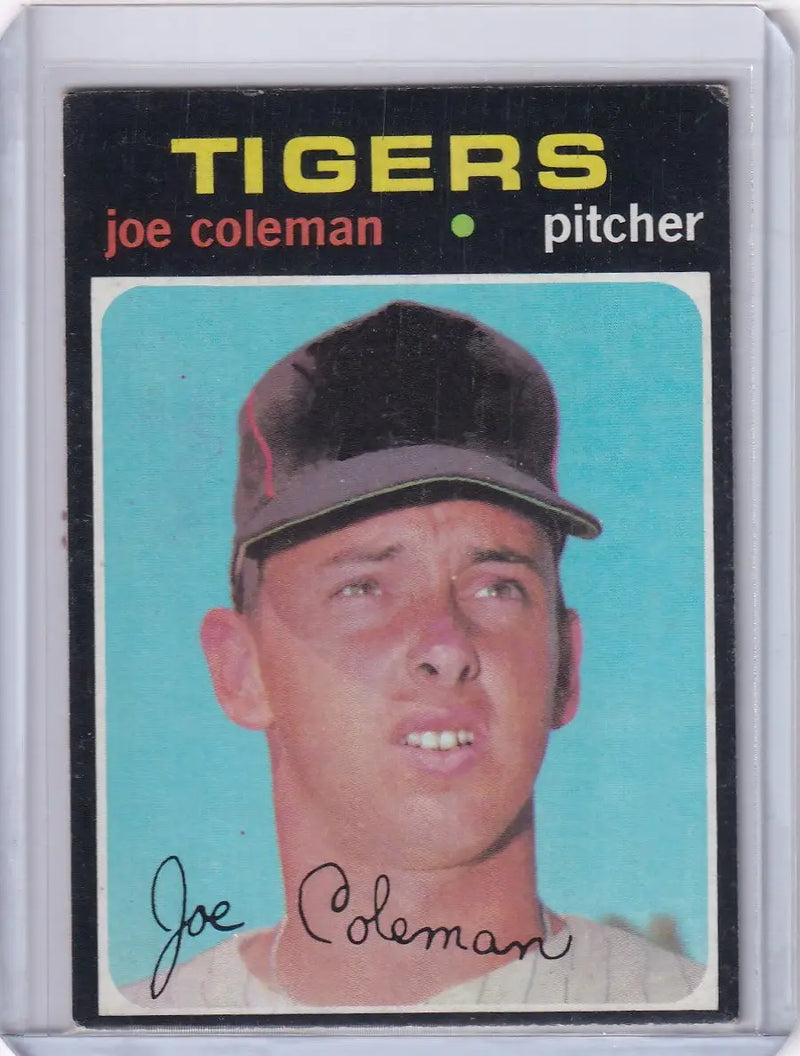 1971 Topps Baseball #403 Joe Coleman - Detroit Tigers