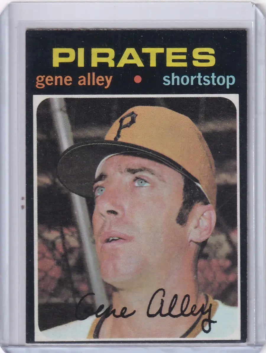1971 Topps Baseball #416 Gene Alley - Pittsburgh Pirates
