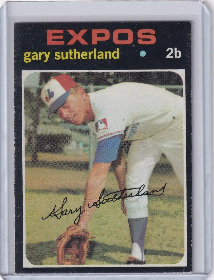 1971 Topps Baseball #434 Gary Sutherland - Montreal Expos