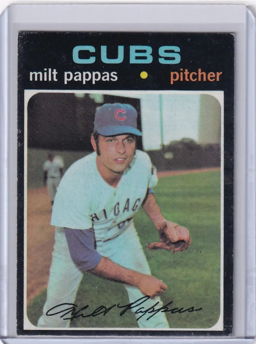 1971 Topps Baseball #441 Milt Pappas - Chicago Cubs