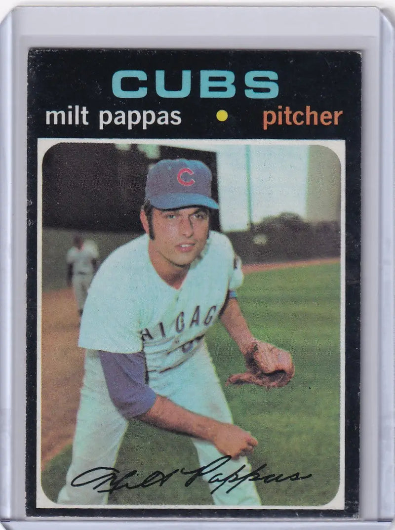 1971 Topps Baseball #441 Milt Pappas - Chicago Cubs