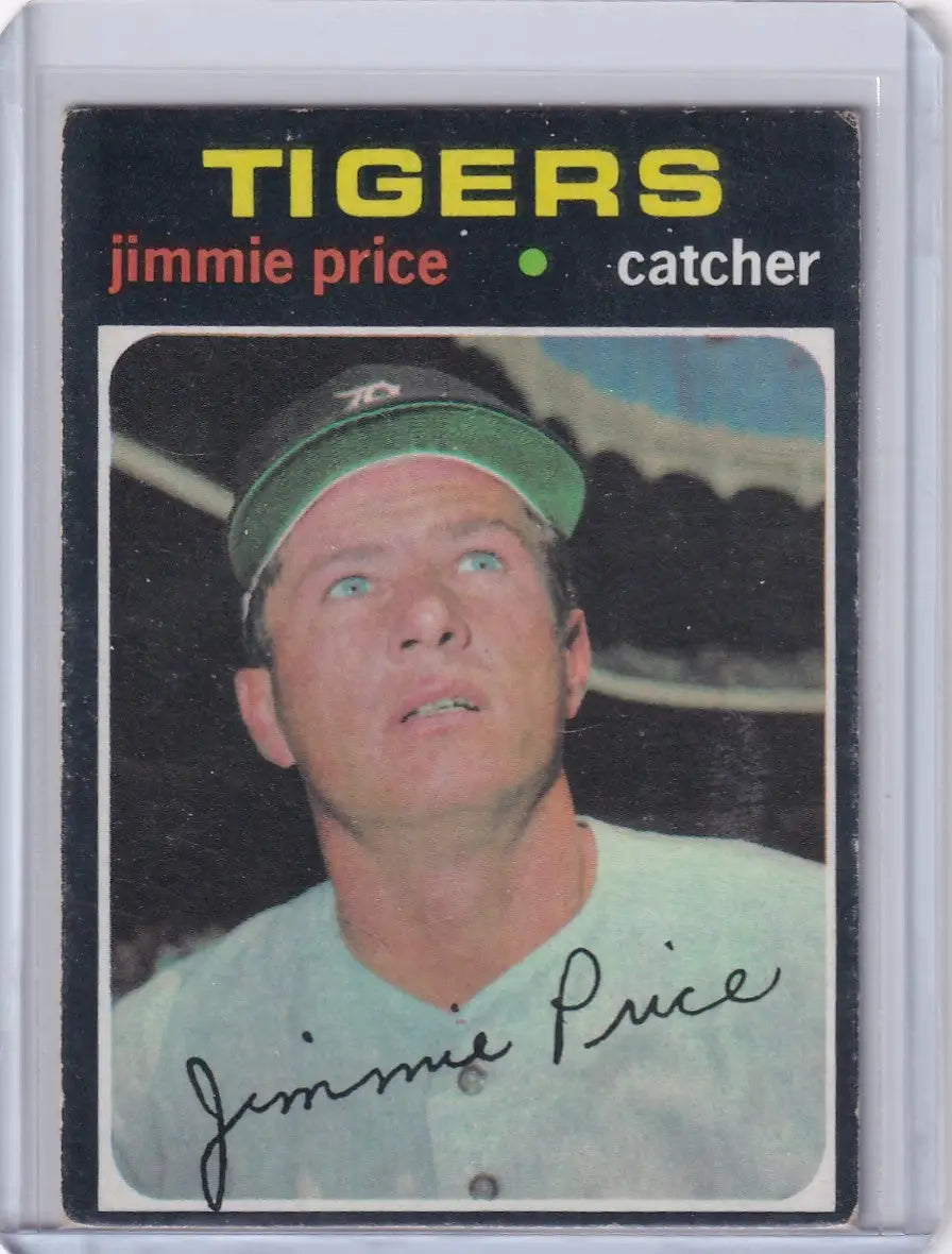 1971 Topps Baseball #444 Jim Price - Detroit Tigers